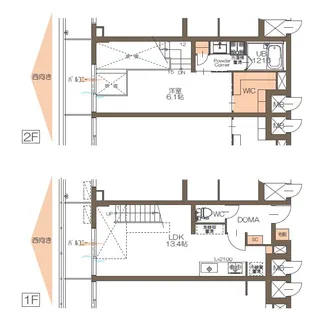 GRANDGRACE富ケ丘【1階】の間取り