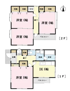 埼玉県春日部市南4【一戸建】の間取り