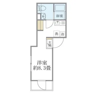東京都荒川区南千住2【マンション】の間取り
