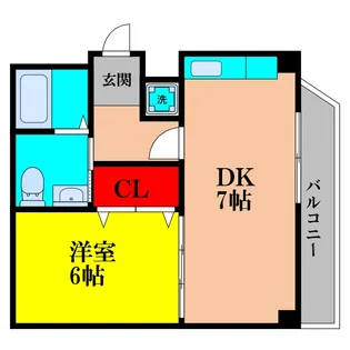 大阪府大阪市東淀川区相川2【マンション】の間取り