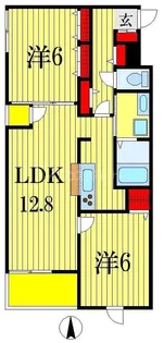 サンウインド【3階】の間取り