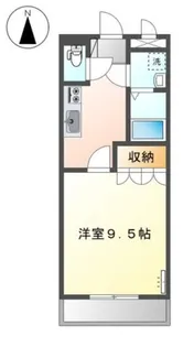 アメニティ市原【1階】の間取り