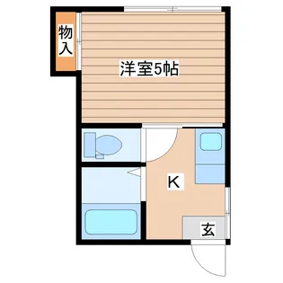 成田ハイツ【1階】の間取り