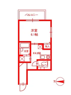 セ カルム鎌倉【3階】の間取り