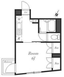 Forest南大塚【3階】の間取り