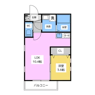 Neplus Y【3階】の間取り