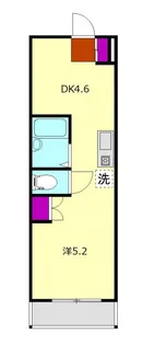 ハイムエーデルワイス【3階】の間取り