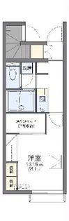 レオパレス華【1階】の間取り