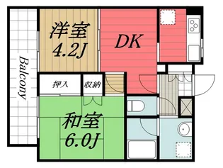 千葉県千葉市中央区中央3【マンション】の間取り
