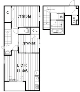 ショコラメゾンA&Kの間取り