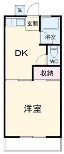 鶴神ハイツ【1階】の間取り