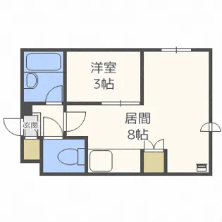 サウンドスケープ【1階】の間取り