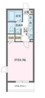 エルスタンザ赤羽【3階】の間取り