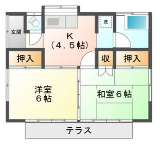茨城県小美玉市羽鳥【一戸建】の間取り