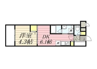 HF東武練馬レジデンス【2階】の間取り