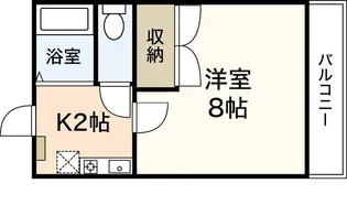 ステイタスオブ大野【2階】の間取り