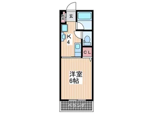 広島県広島市西区中広町3【マンション】の間取り