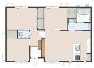静岡県浜松市中央区天王町【一戸建】の間取り