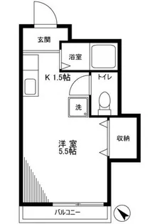 フルーレOMI【1階】の間取り