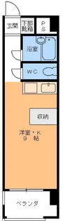 HEIWADORI FLAT【5階】の間取り