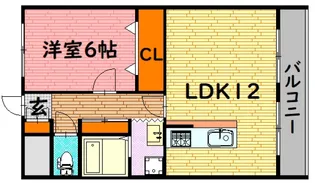 メゾンR【1階】の間取り