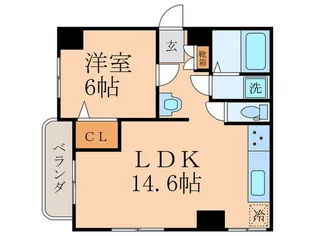 KDハイム【1階】の間取り
