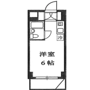 東村山ペガサスビルA館【3階】の間取り