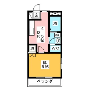 コートヴィレッジC【3階】の間取り