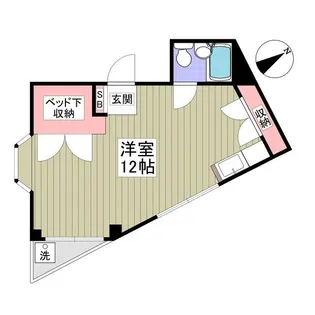 LIFE BASE【2階】の間取り