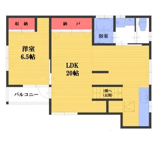 Milky Way【2階】の間取り