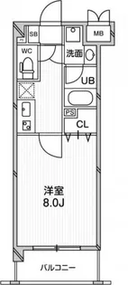 東京都八王子市西片倉3【マンション】の間取り