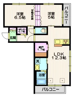 CORTEZE池上【3階】の間取り