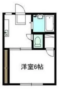 コーポ野島【1階】の間取り