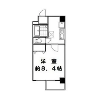 CITY SPIRE烏丸御池【4階】の間取り