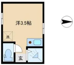 フェリスウィンディ【1階】の間取り