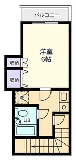 フェイムテラス【2階】の間取り