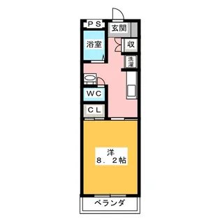 エルメス【2階】の間取り