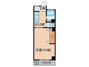 シャルムスワン【3階】の間取り