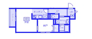 Lignum浦和元町【1階】の間取り