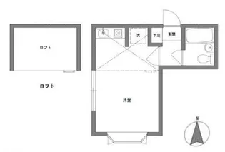 オリエント日暮里【2階】の間取り