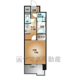 PALMS(パームス)【3階】の間取り