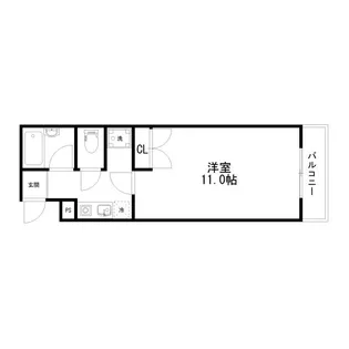 カサ・イナバ【1階】の間取り