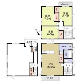 Brise douce【2階】の間取り