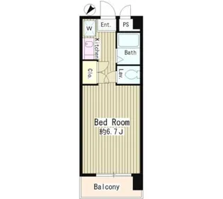 エステージ西調布【3階】の間取り