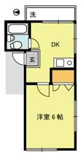 ヴェルディ【2階】の間取り