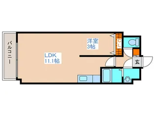 シャイニングドリ-ム真駒内【2階】の間取り
