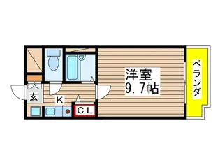 プラザ真砂【7階】の間取り