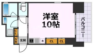 グランエターナ名古屋鶴舞【3階】の間取り
