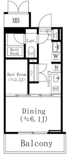 KOENJI Crossover【4階】の間取り