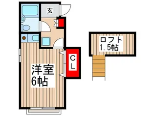 バルム【2階】の間取り